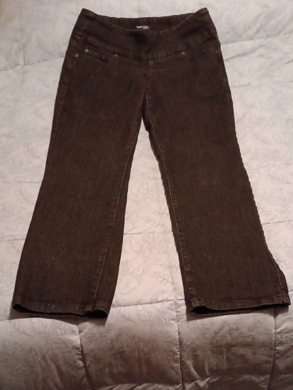 Chadwicks Black Pull On Jeans Size 6P